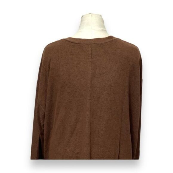 Lane Bryant Women’s Button Front Cardigan Sweater, Brown, size 22/24 - Picture 4 of 7
